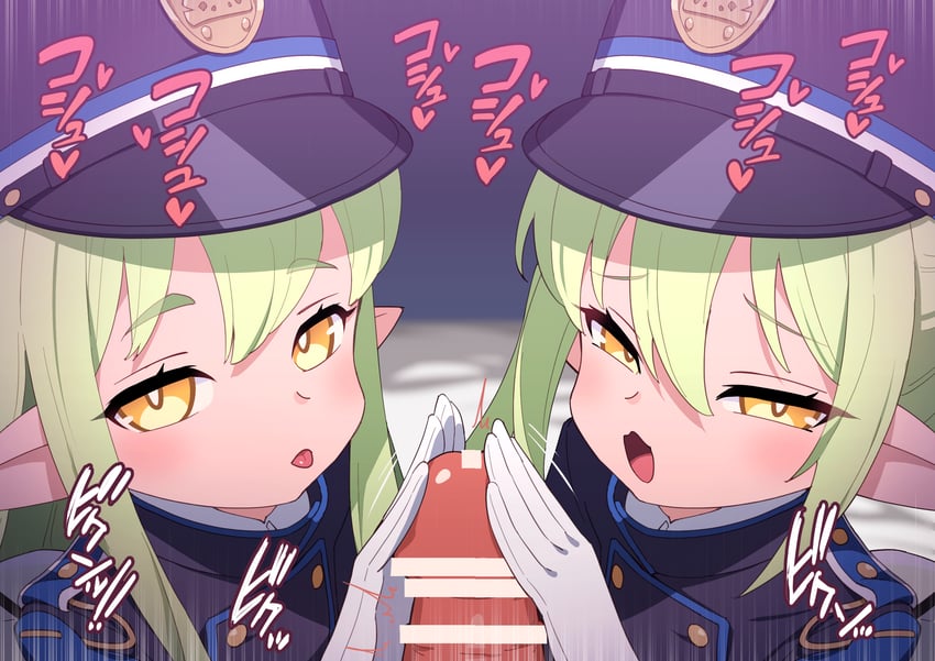 hikari and nozomi (blue archive) drawn by robo_mikan