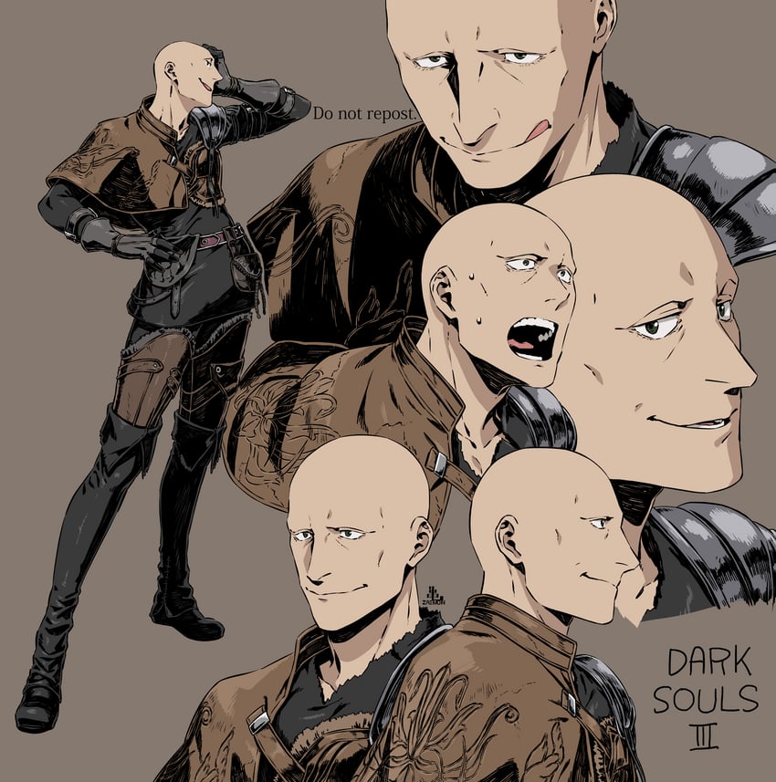 patches (dark souls and 1 more) drawn by kamezaemon