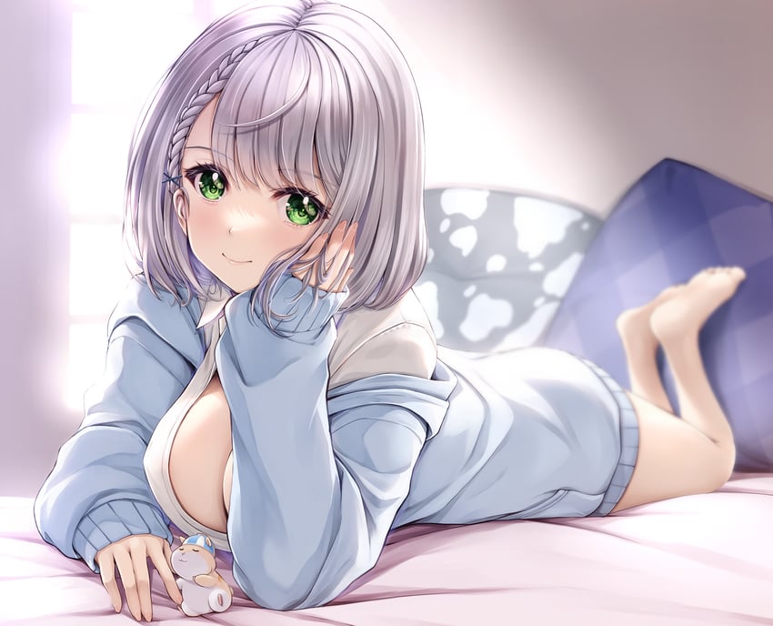 shirogane noel and dan'in-san (hololive) drawn by kamishiro_mai_(capti-no)