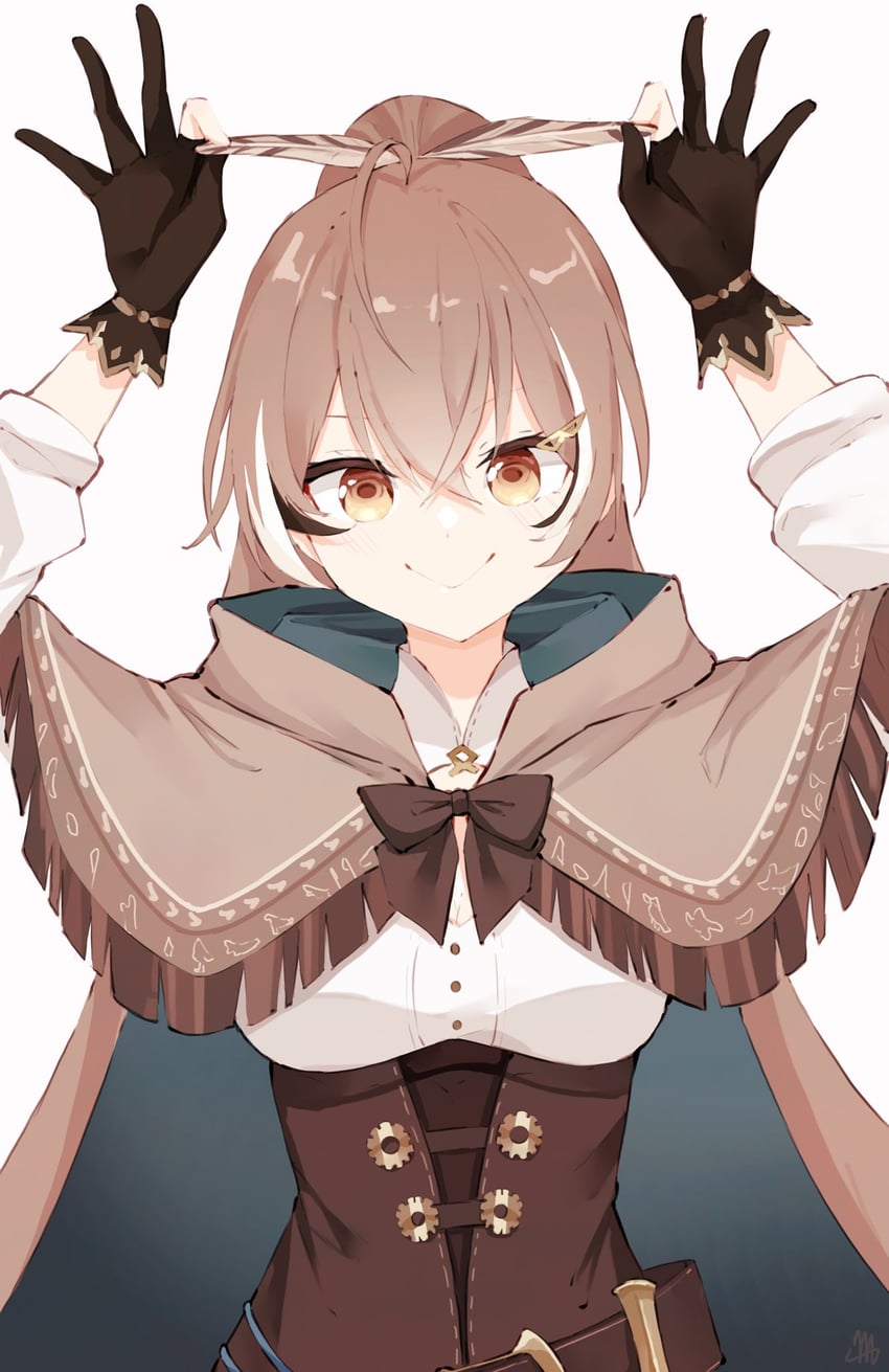 nanashi mumei (hololive and 1 more) drawn by ma_draws
