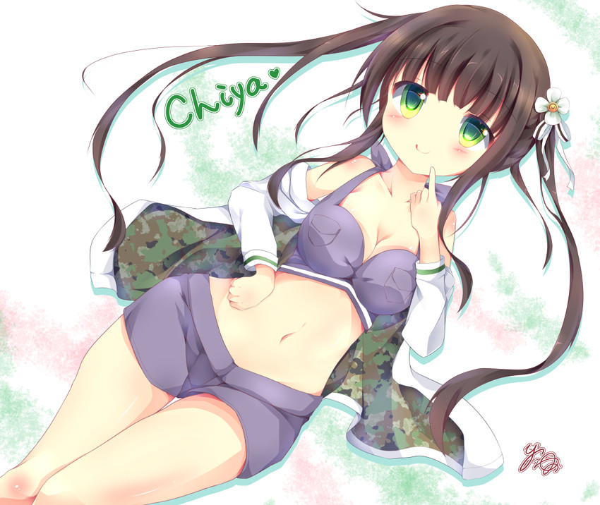 ujimatsu chiya (gochuumon wa usagi desu ka?) drawn by hinata_yuu_(atelierhinata)
