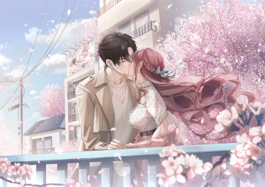 shiren and yoonha (koi ni tsuite 0.1-paasento) drawn by cain_art811