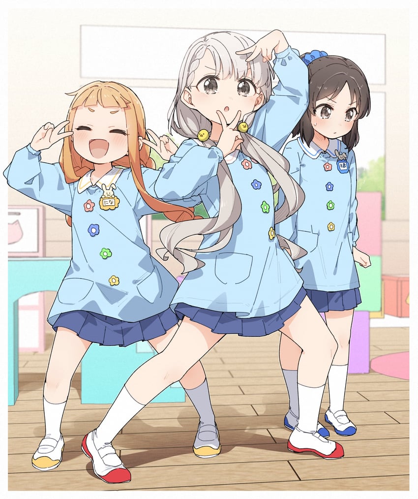 tachibana arisu, hisakawa nagi, and ichihara nina (idolmaster and 2 more) drawn by yukie_(kusaka_shi)