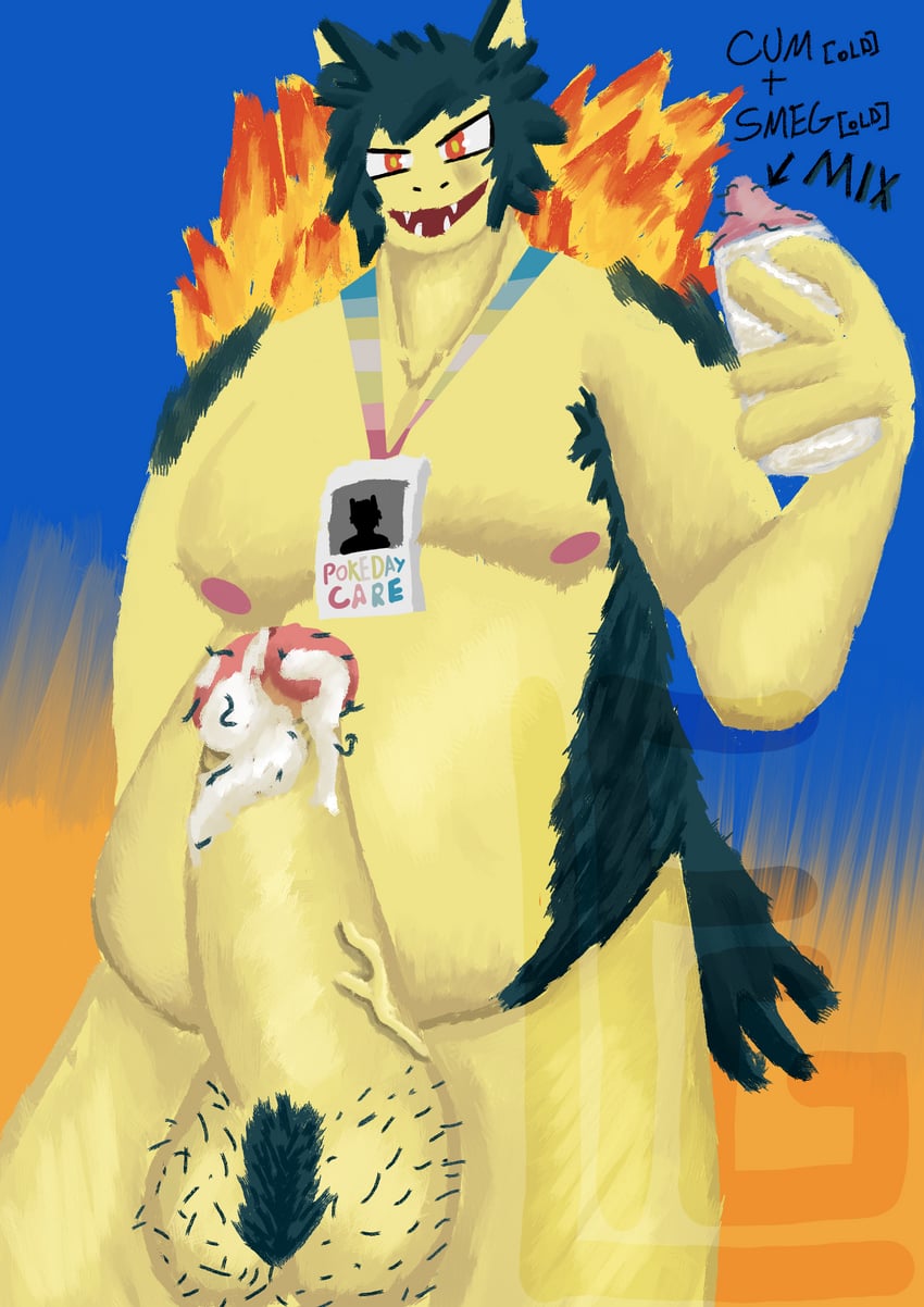typhlosion (pokemon) drawn by lionfiregod