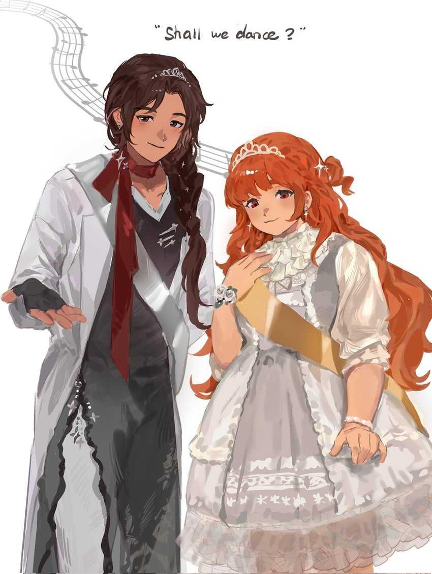 qiu lin and tamarack baumann (our life: now and forever) drawn by xrsjbz