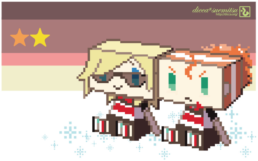 kita ichiban and nishinosora yoichi (inazuma eleven and 2 more) drawn by suemitsu_dicca