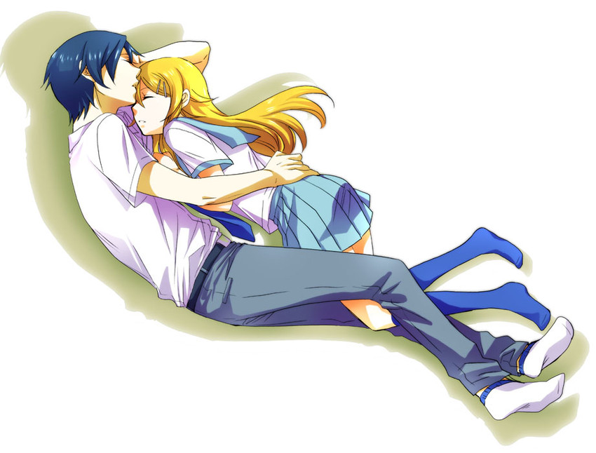 kousaka kirino and kousaka kyousuke (ore no imouto ga konna ni kawaii wake ga nai) drawn by 110uiiou