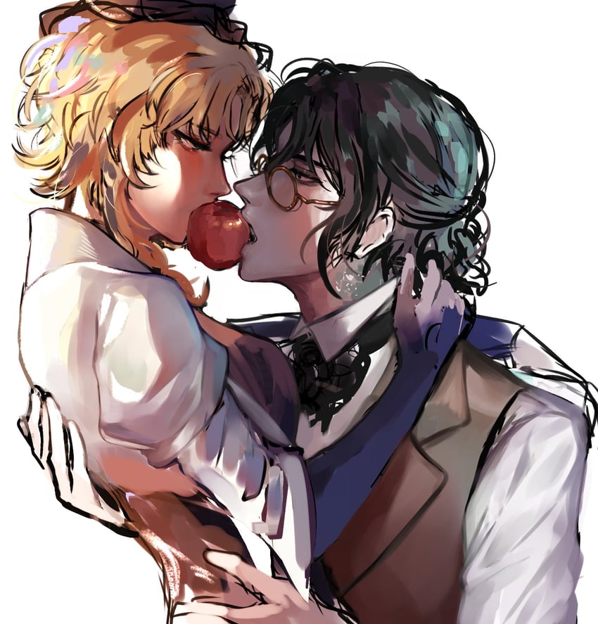 druvis iii and forget me not (reverse:1999) drawn by mxcypher4o4