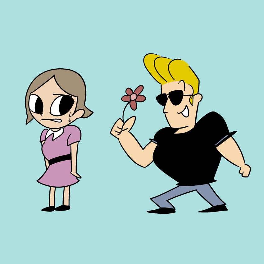 johnny bravo (johnny bravo and 1 more) drawn by kanehisa_kazuya