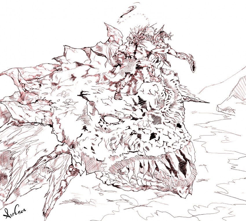 kratos and pegasus seiya (saint seiya and 2 more) drawn by drawfag