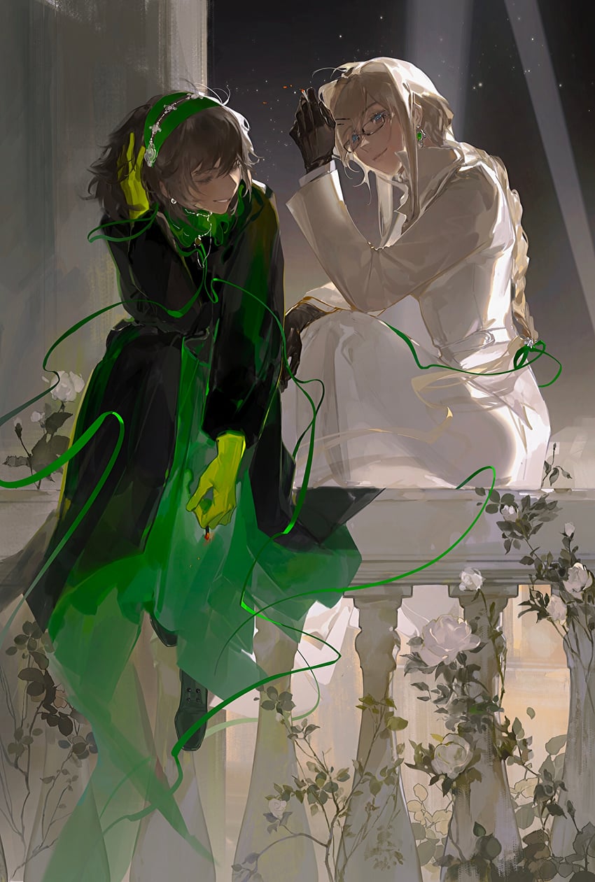 belgium and monaco (axis powers hetalia) drawn by quan_zidong_xiaoyin
