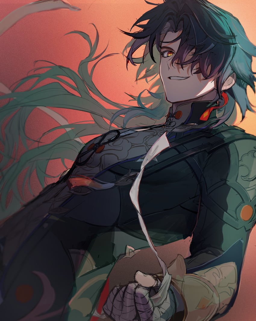 blade (honkai and 1 more) drawn by yonaga_tsuki25