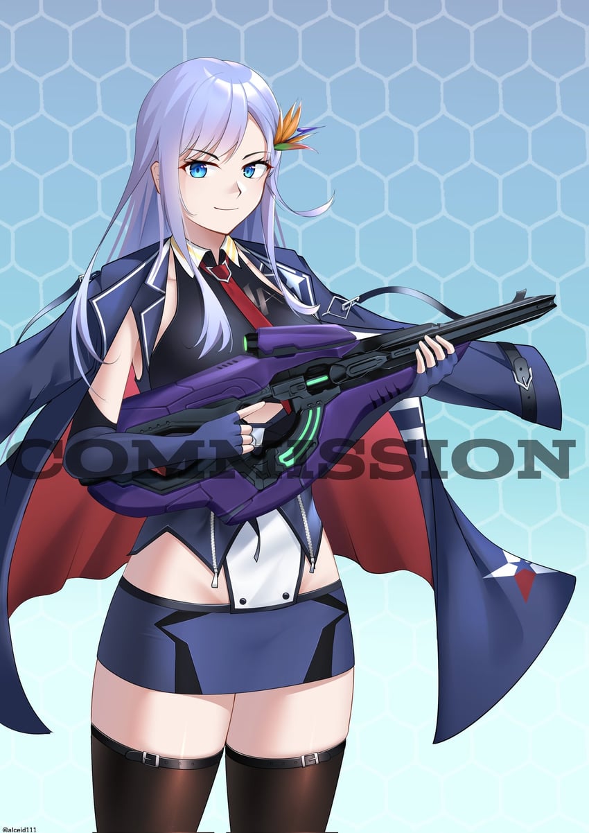 ticonderoga (azur lane and 1 more) drawn by alceid