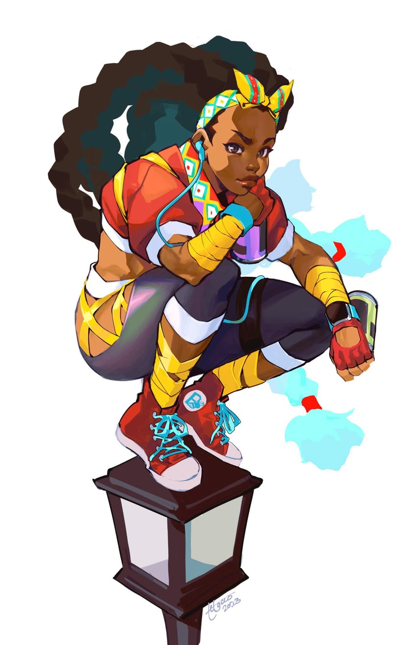 kimberly jackson (street fighter and 1 more) drawn by zonknuckle