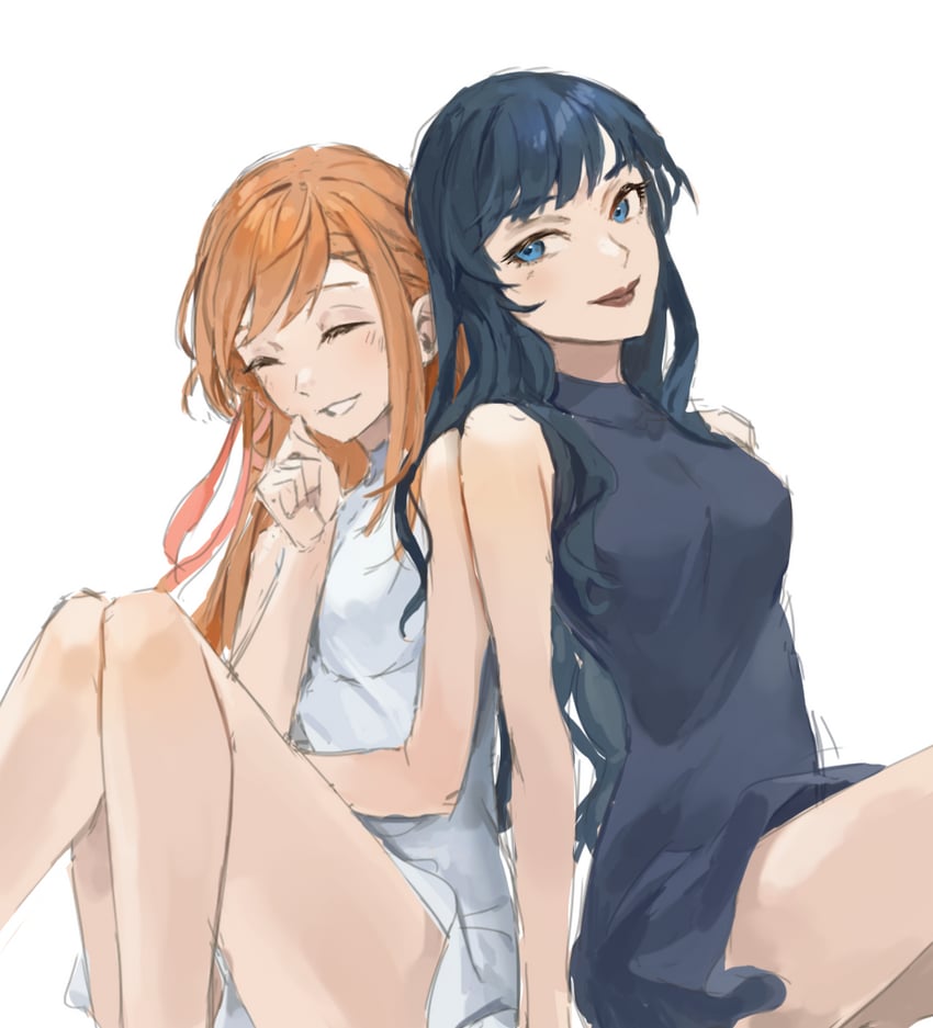 ryne waters and gaia (final fantasy and 1 more) drawn by lumeru_33