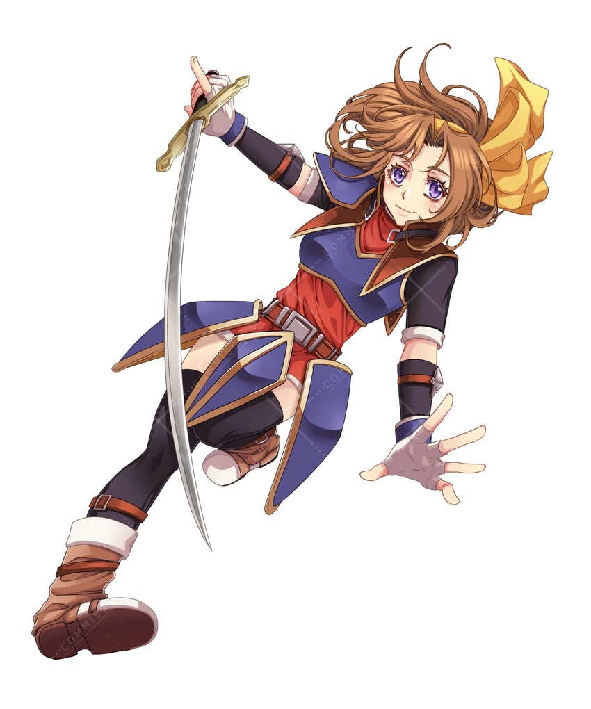 anelace elfead (eiyuu densetsu and 1 more) drawn by yuzukiyo