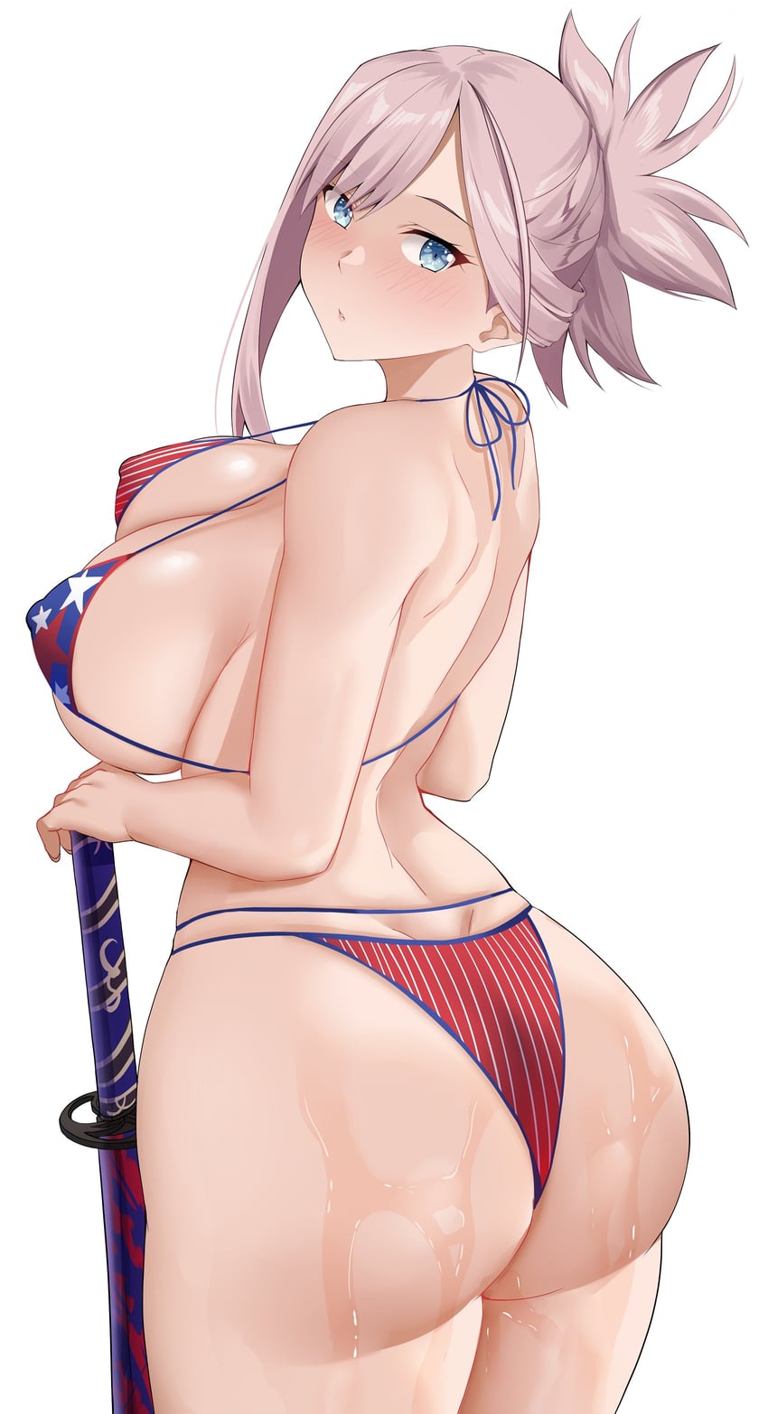 miyamoto musashi (fate and 1 more) drawn by arind_yudha
