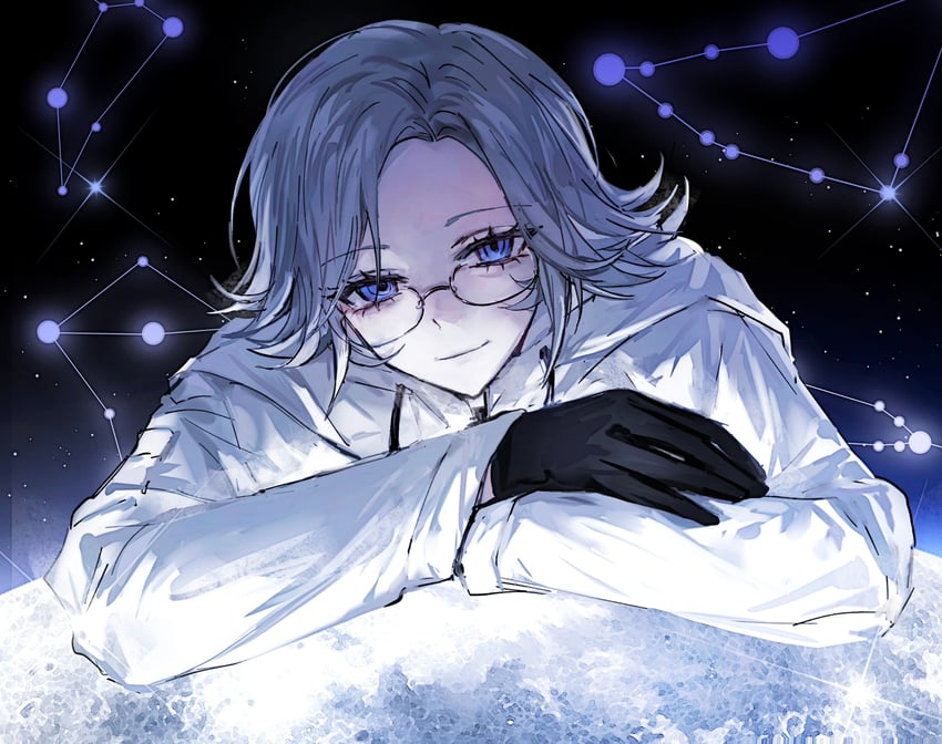 aotsuki eito (the hundred line -last defense academy-) drawn by kaochuanyi9060