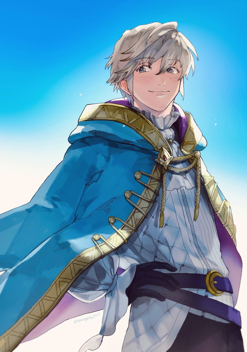 male robin (fire emblem and 2 more) drawn by hitorigochufeh
