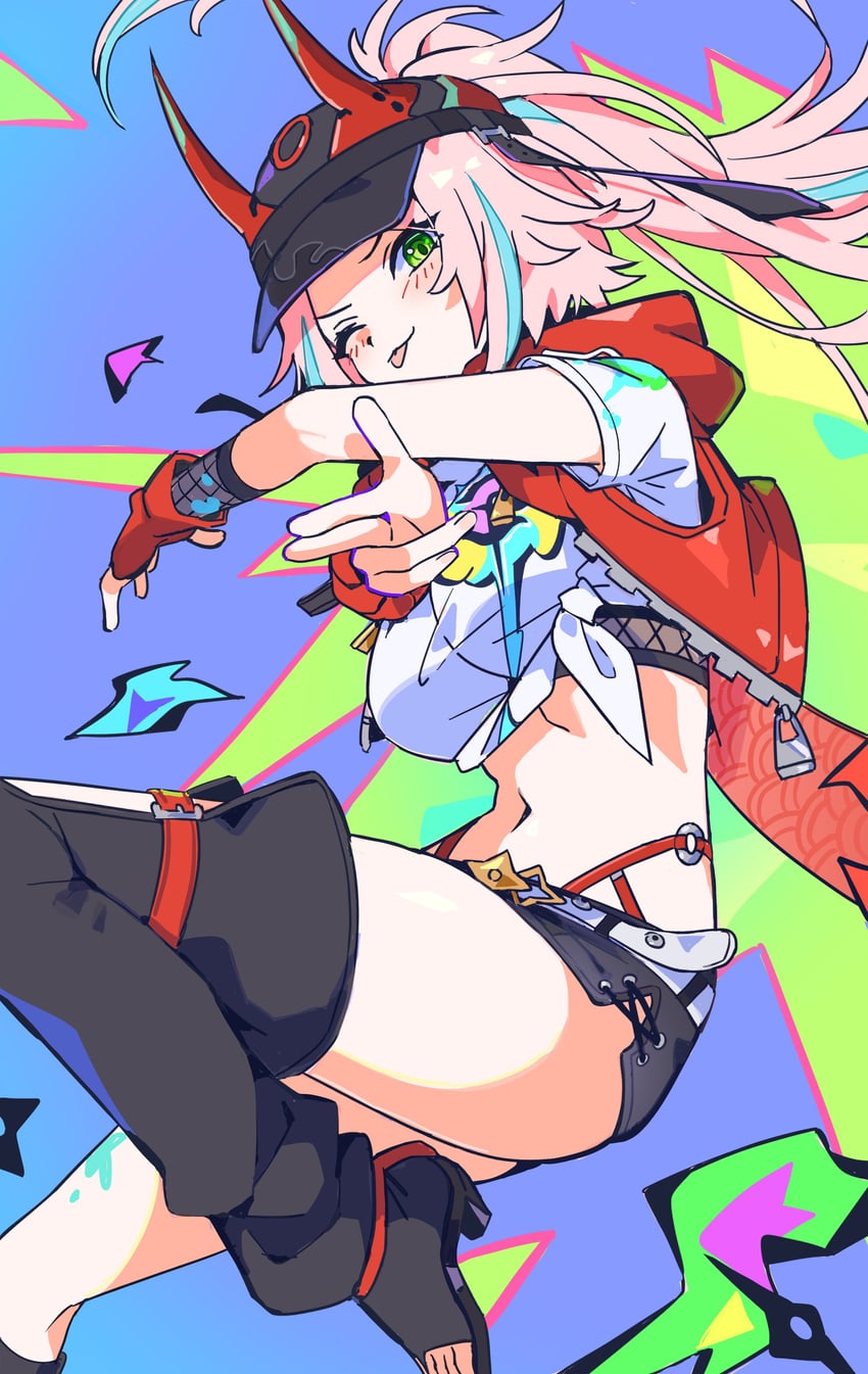 rappa (honkai and 1 more) drawn by awe_(adorableduckyy)