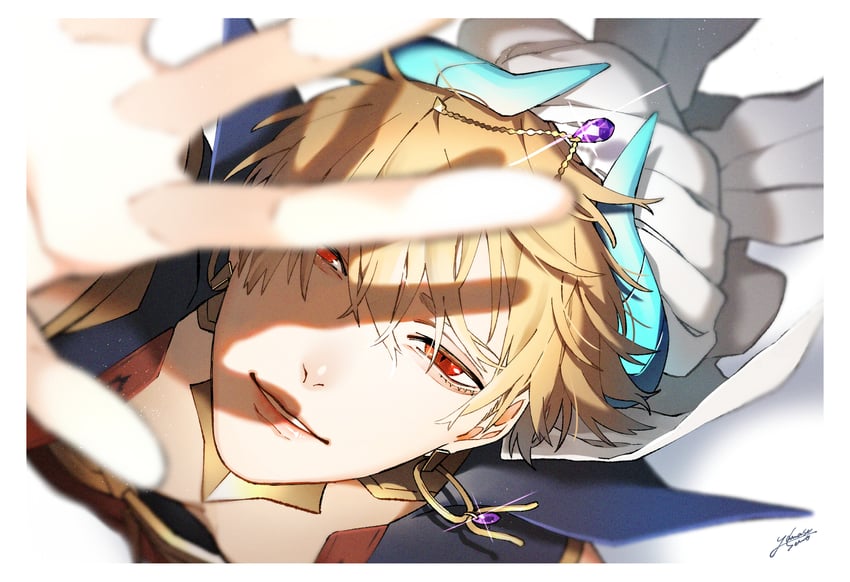 gilgamesh (fate and 1 more) drawn by yanase_seno