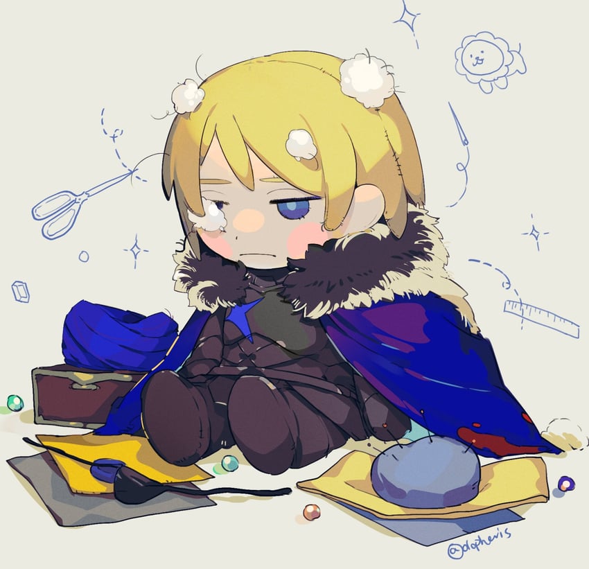 dimitri alexandre blaiddyd (fire emblem and 1 more) drawn by olopheris