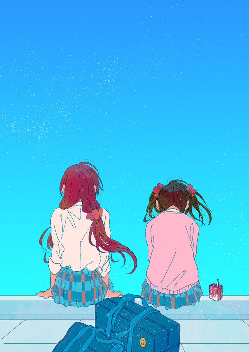 tojo nozomi and yazawa nico (love live! and 1 more) drawn by shin9tani