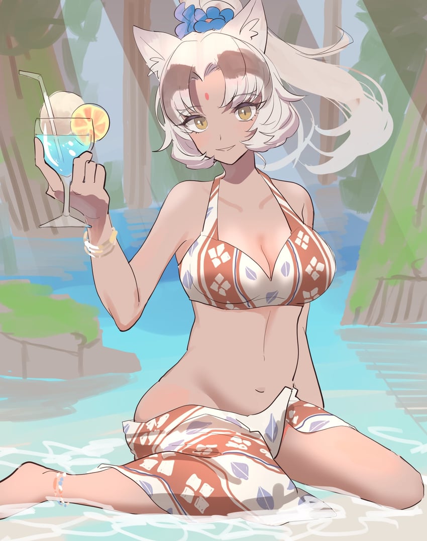 indian wolf (kemono friends) drawn by chicha_(chi_cha_rigbo)