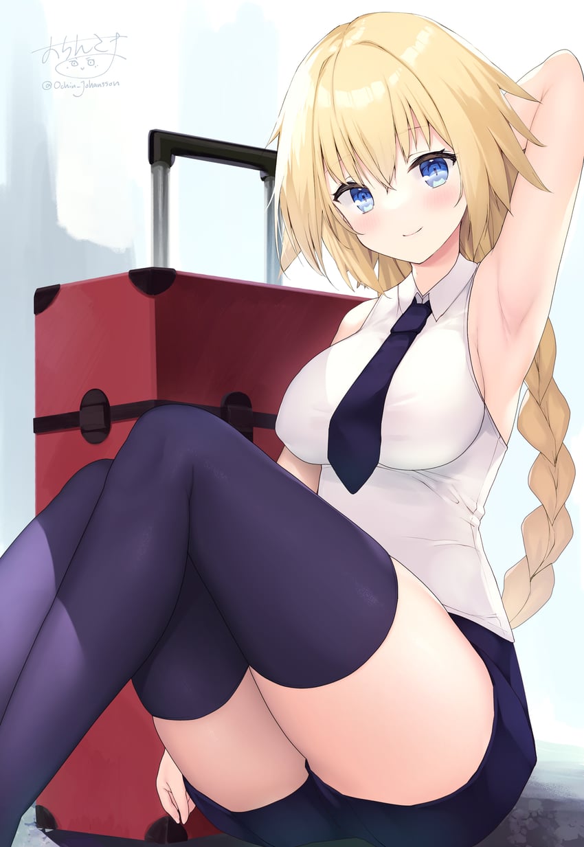 jeanne d'arc (fate and 1 more) drawn by ochinsama
