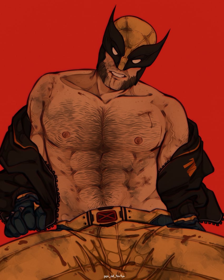 wolverine (marvel and 1 more) drawn by pan_od_tortur