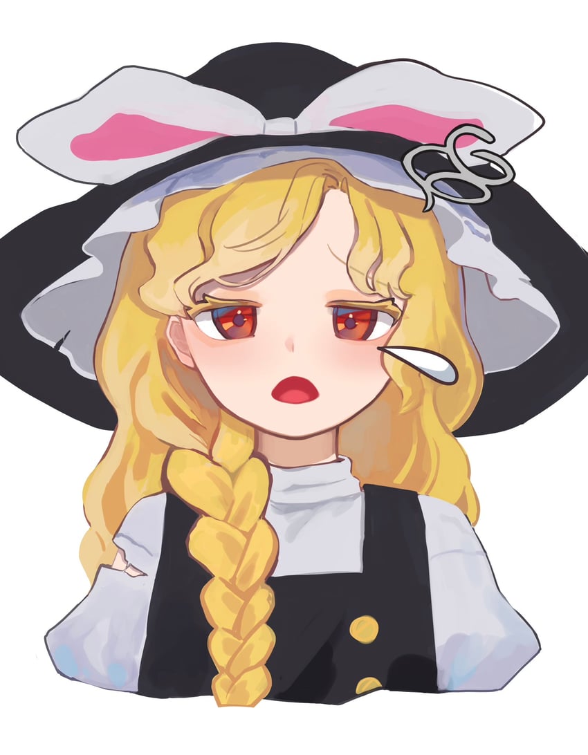 kirisame marisa (touhou and 1 more) drawn by niru_(ka_k_0517)
