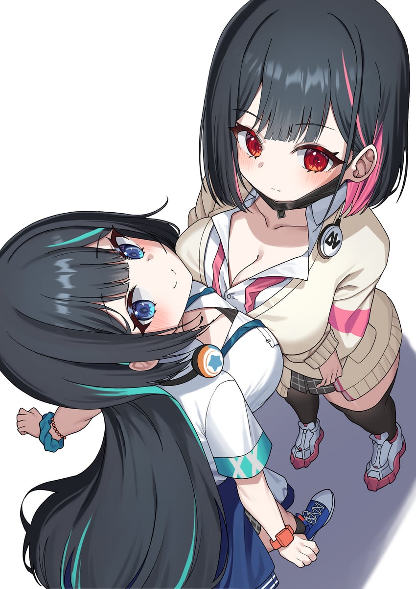 marlene and debi (black survival and 1 more) drawn by jinggun