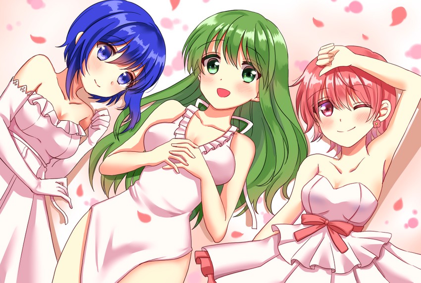 palla, catria, and est (fire emblem and 1 more) drawn by setoda_(llgo)