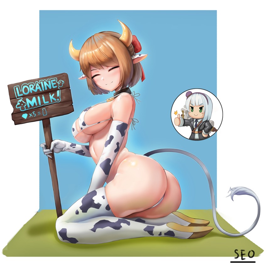 innkeeper loraine and audrey dreamweaver (last origin and 1 more) drawn by seo_(tqhgud016)