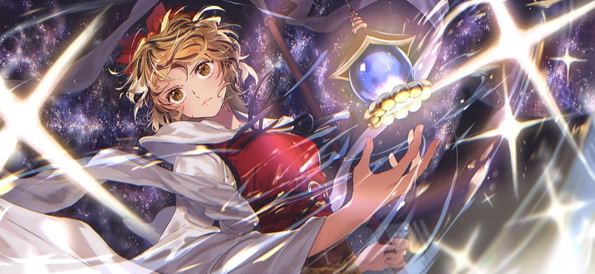 toramaru shou (touhou and 1 more) drawn by mayo_(becky2006)