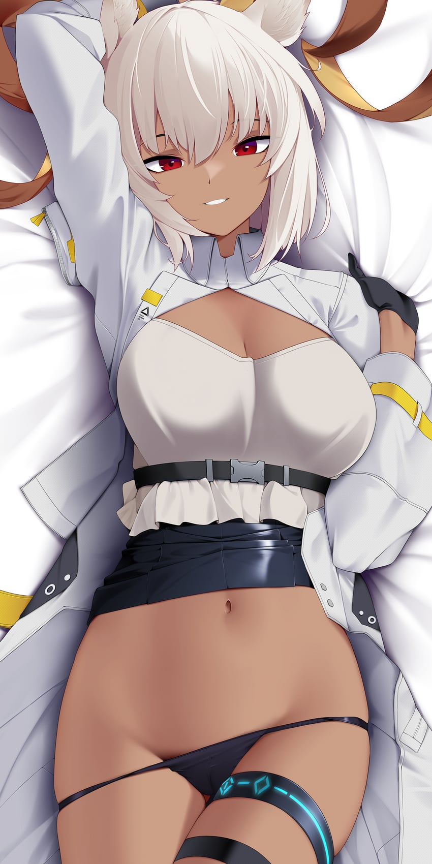carnelian (arknights) drawn by z.taiga