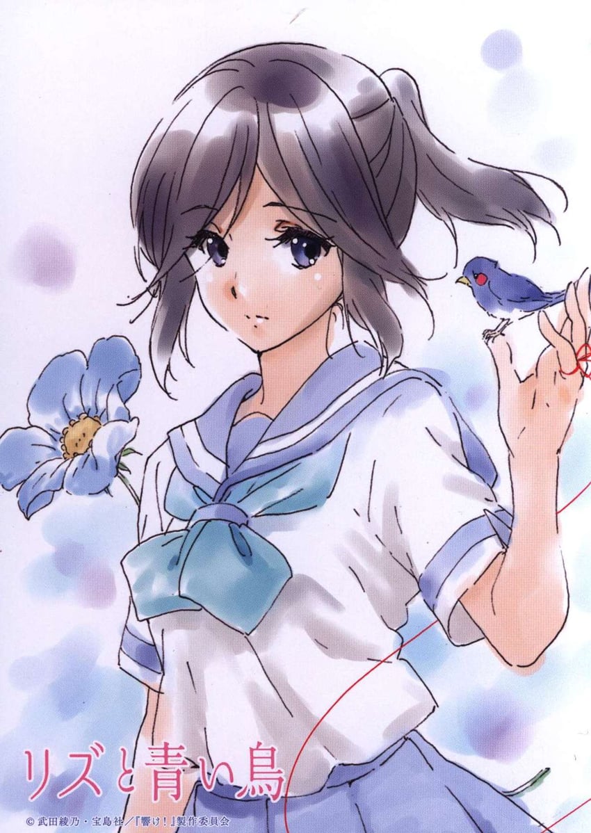 kasaki nozomi (hibike! euphonium and 1 more) drawn by ikeda_shouko