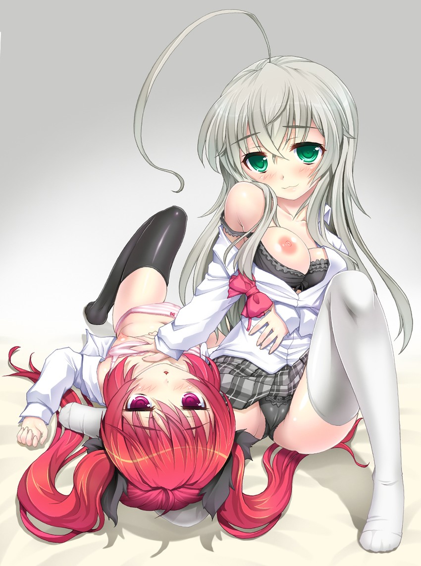 nyarlathotep and cthugha (haiyore! nyaruko-san) drawn by kotobuki_utage