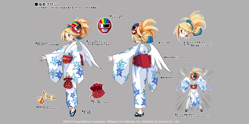 flonne (disgaea and 1 more) drawn by harada_takehito