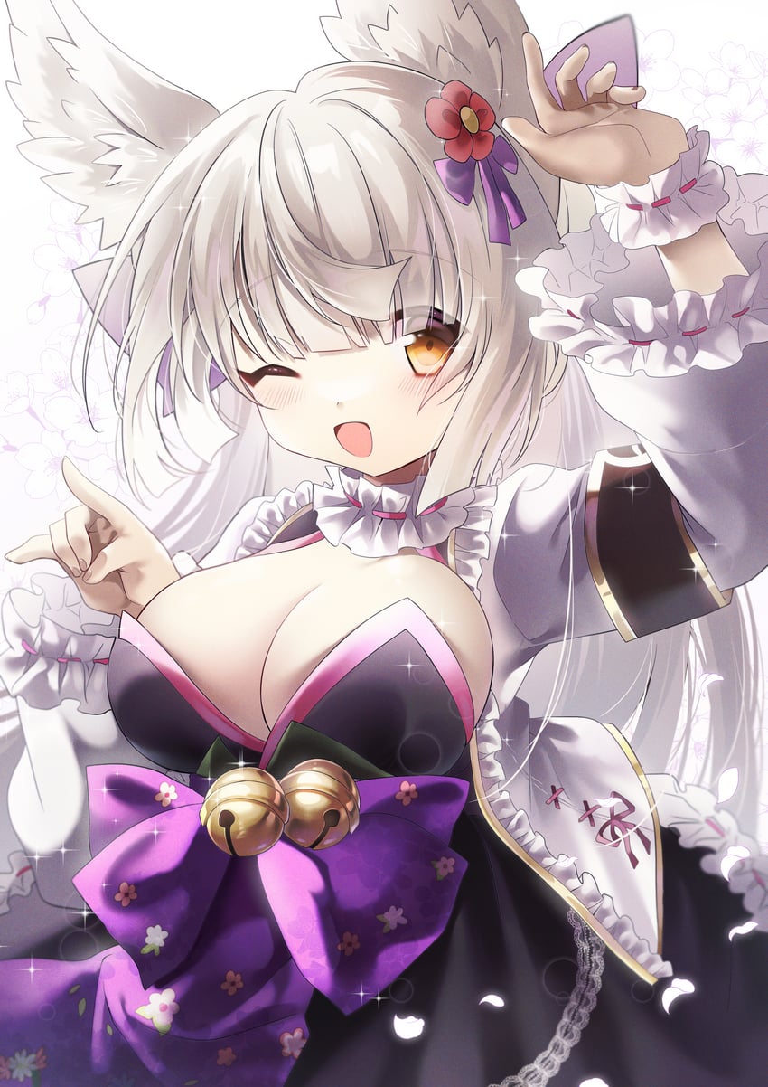 tamamo lore (emil chronicle online) drawn by chachong_sama
