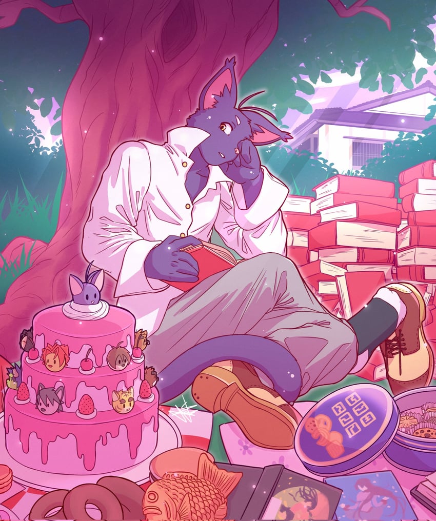 kouya aotsuki, torahiko oshima, juuichi mikazuki, shun kodori, tatsuki midoriya, and 4 more (morenatsu) drawn by sol_kanonn