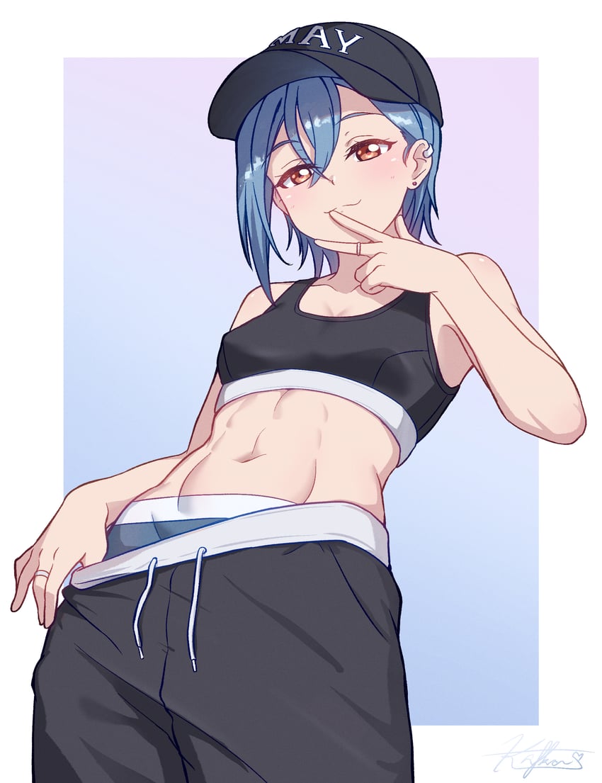 wakana shiki (love live! and 1 more) drawn by kafka963