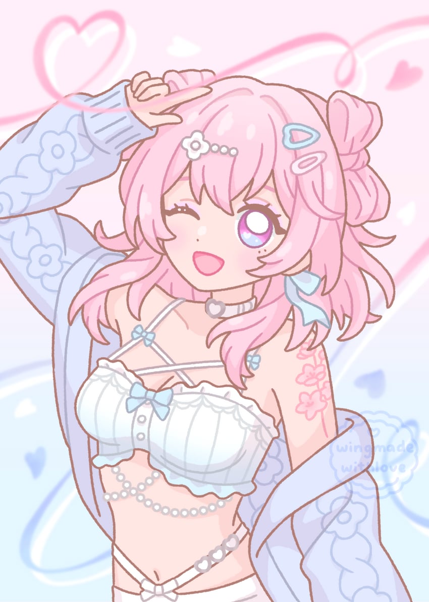 march 7th (honkai and 1 more) drawn by rachel_(wingmadewlove)