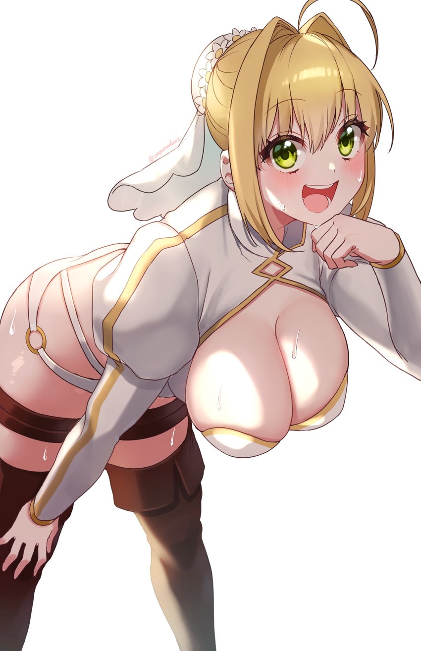 nero claudius and boudica (fate and 1 more) drawn by yayoi_maka
