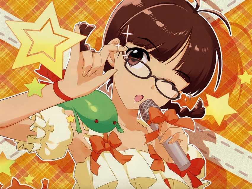 akizuki ritsuko, ranka lee, and oosanshouuo-san (idolmaster and 2 more) drawn by annindoufu_(oicon)