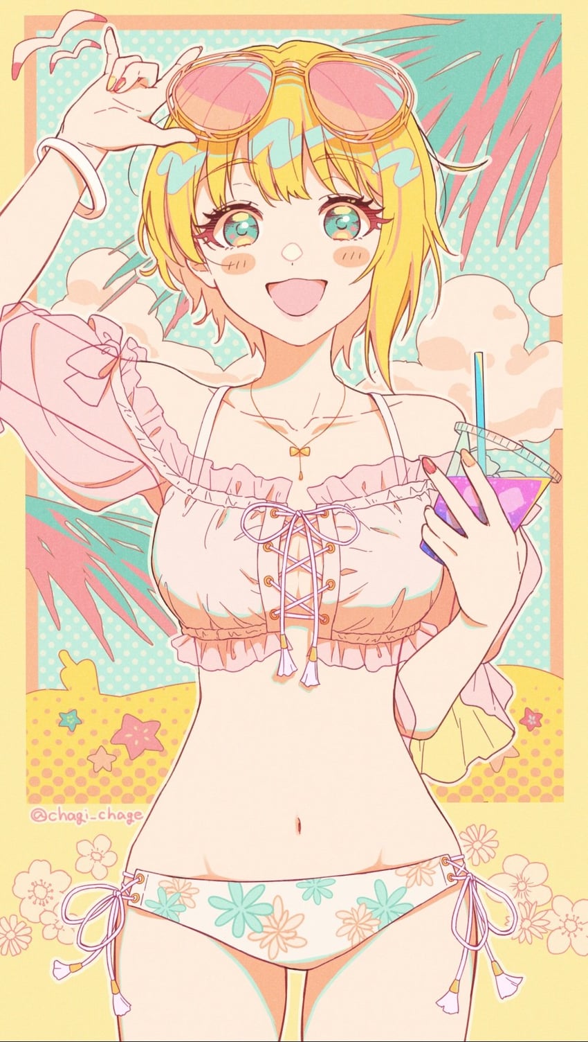 miyamoto frederica (idolmaster and 1 more) drawn by chagi_chage