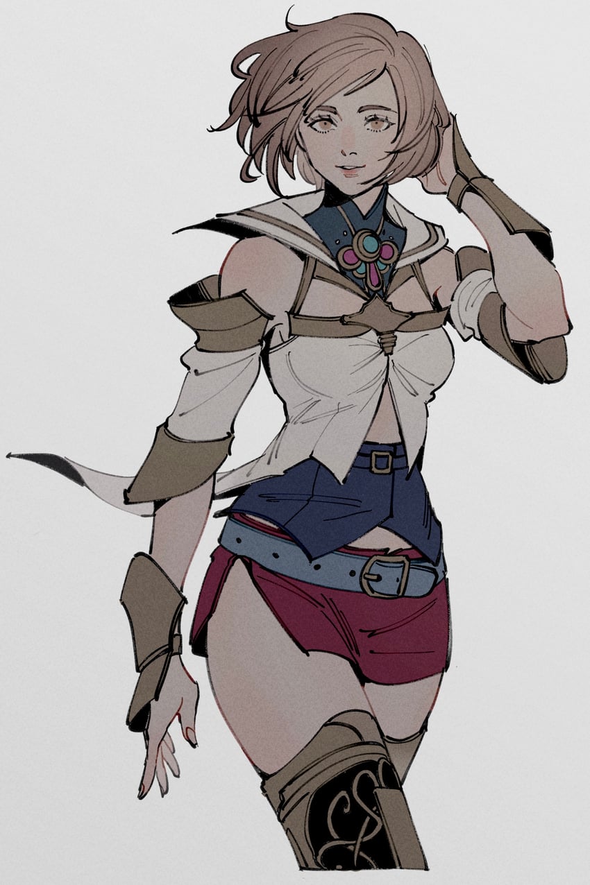 ashelia b'nargin dalmasca (final fantasy and 1 more) drawn by oimo_(oimkimn)