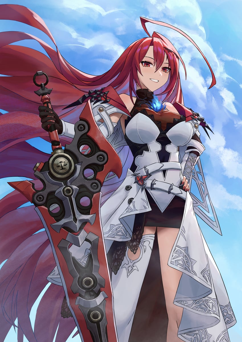 elizabeth rose bloodflame (hololive and 1 more) drawn by mcking