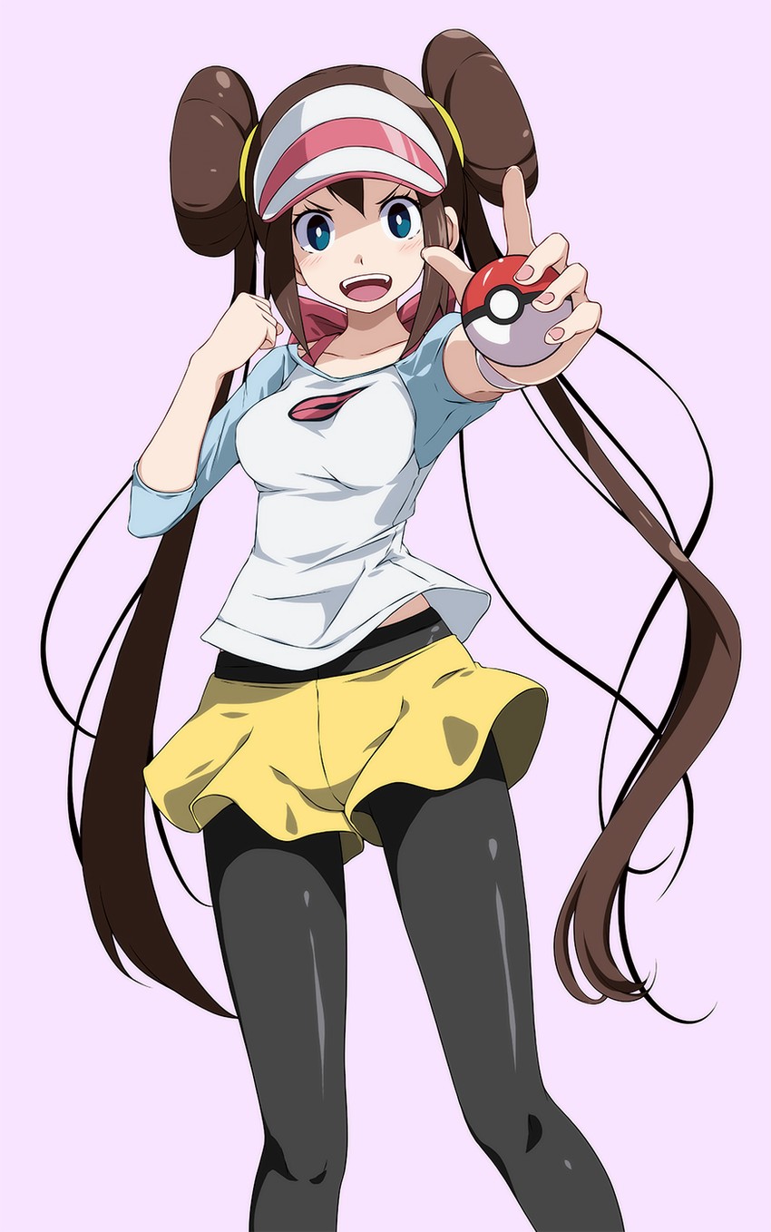 rosa (pokemon and 1 more) drawn by tsukishiro_saika