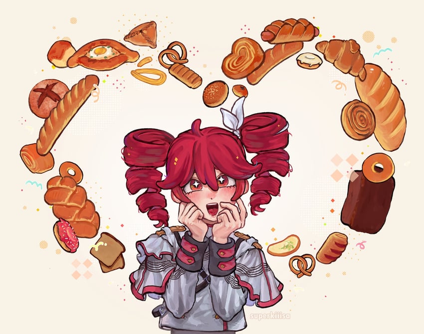 kasane teto (utau and 1 more) drawn by lily_(superkiiisa)